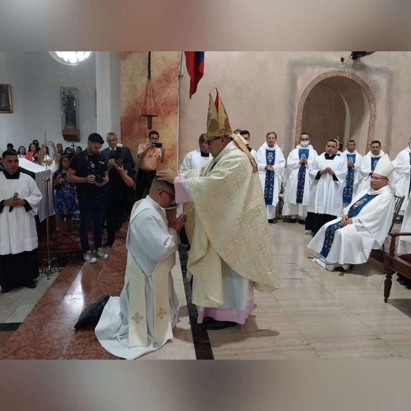 Ordenado nuevo sacerdote en la Diócesis de Guarenas