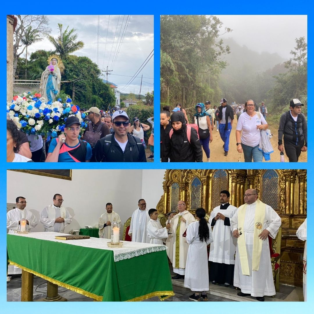 140 años de peregrinación con nuestra Señora De Lourdes en la Guaira