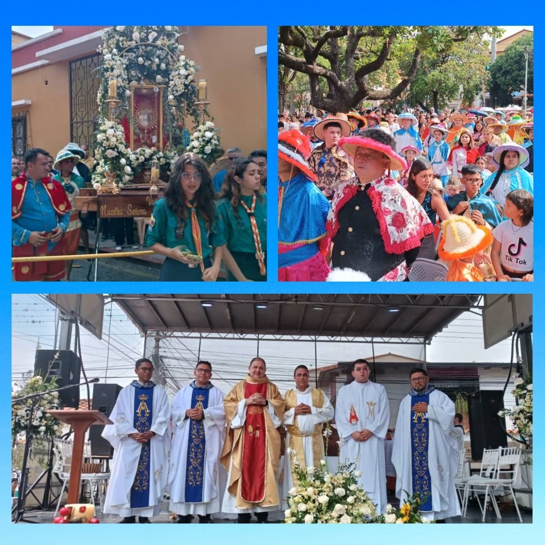 Masiva manifestación mariana de los merideños a la Virgen de La Candelaria