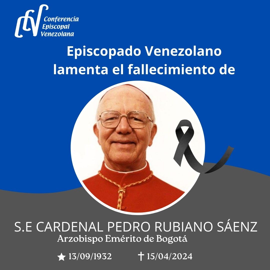 Sentidas condolencias a la Iglesia hermana en Colombia